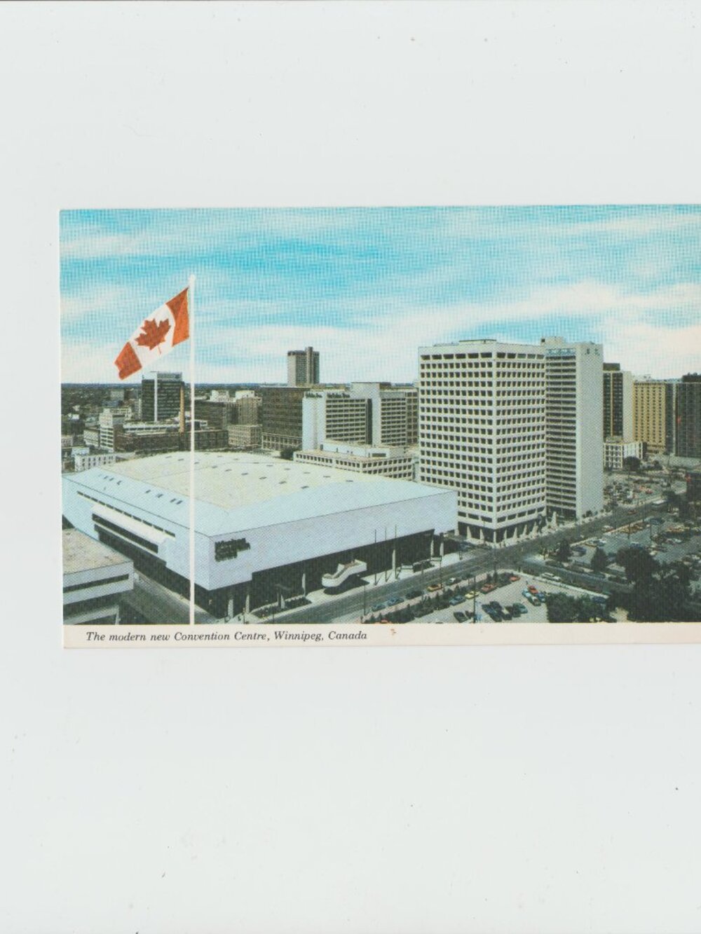 The Modern New Convention Ventre, Winnipeg, Canada Postcard